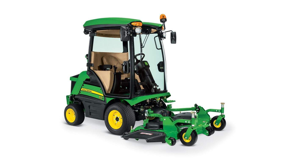 John deere · 1570 terrain cut · Tosaerba frontale · Trincia frontale Peruzzo Trattorini agricoli a noleggio — CAB Noleggio Mezzi Speciali